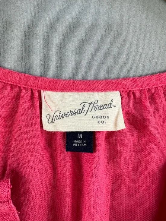 🎉5 for $45🎉 Universal thread dress size M linen blend - Picture 4 of 7